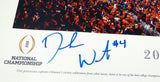 Deshaun Watson Autographed Signed 13x40 Panoramic Photo Clemson Beckett I13261