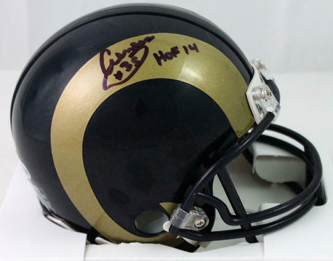 Aeneas Williams Signed St. Louis Rams 00-16 TB Mini Helmet w/HOF- Beckett W Auth