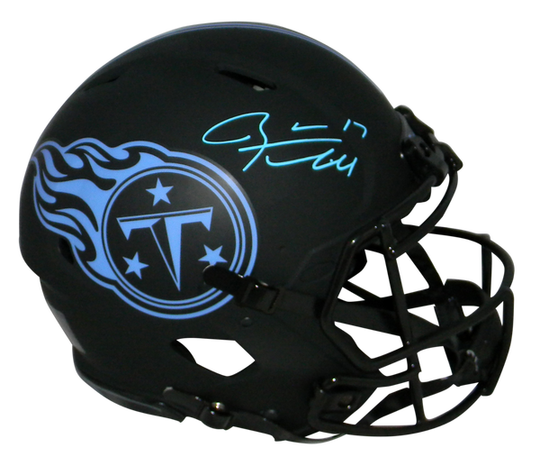 RYAN TANNEHILL SIGNED TENNESSEE TITANS ECLIPSE FULL SIZE AUTHENTIC SPEED HELMET
