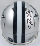 Bill Bates Autographed Dallas Cowboys Speed Mini Helmet W/3X SB CHAMP-Prova