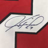 FRAMED Autographed/Signed JEREMY ROENICK 33x42 Chicago Red Jersey JSA COA