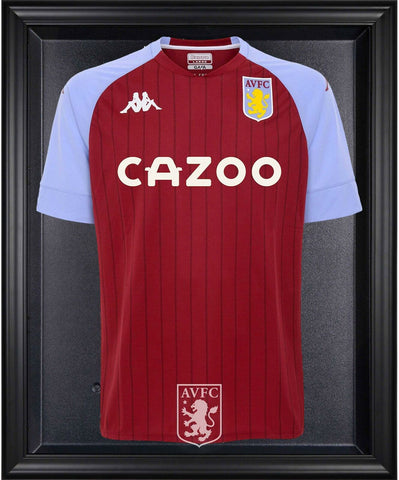 Aston Villa FC Black Framed Team Logo Jersey Display Case