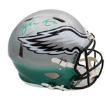 Zach Ertz Signed Licensed Philadelphia Eagles Speed Auth Customized Helmet