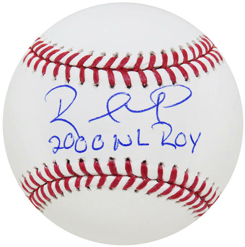 Rafael Furcal Signed Rawlings Official MLB Baseball w/2000 NL ROY (SCHWARTZ COA)