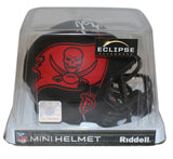 John Lynch Autographed Tampa Bay Buccaneers Eclipse Mini Helmet Beckett 34899