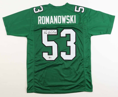 Bill Romanowski Signed Philadelphia Eagles Jersey (Beckett COA) 2xPro Bowl L.B.