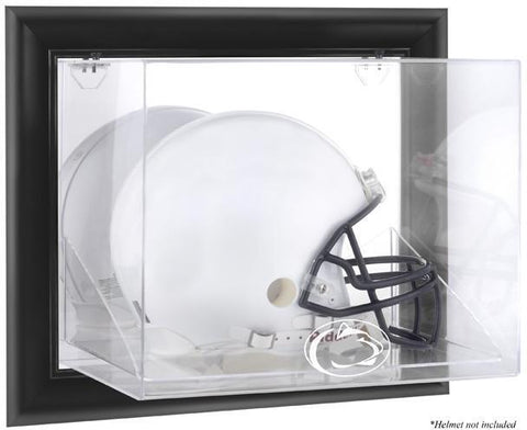 Penn State Black Framed Wall-Mountable Helmet Display Case