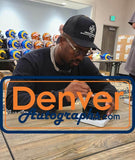 Von Miller Autographed/Signed Denver Broncos Eclipse Mini Helmet BAS 34341