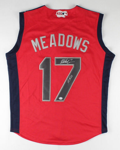 Austin Meadows Signed 2019 All-Star Game Jersey Insc "1st ASG" (PSA COA) Tigers