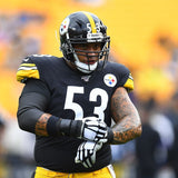 Maurkice Pouncey Signed Steelers Jersey (JSA COA) Pittsburgh's 9xPro Bowl Center
