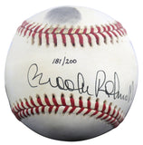 Orioles Brooks Robinson Signed Thumbprint Baseball LE #'d/200 w Display Case BAS