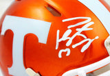 Peyton Manning Autographed Tennessee Volunteers Flash Speed Mini Helmet-Fanatics