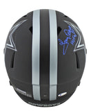 Cowboys Tony Dorsett "HOF 94" Signed Eclipse Full Size Speed Rep Helmet BAS Wit
