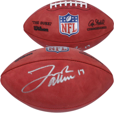 Josh Allen Buffalo Bills Autographed Wilson Duke Full Color Pro Football