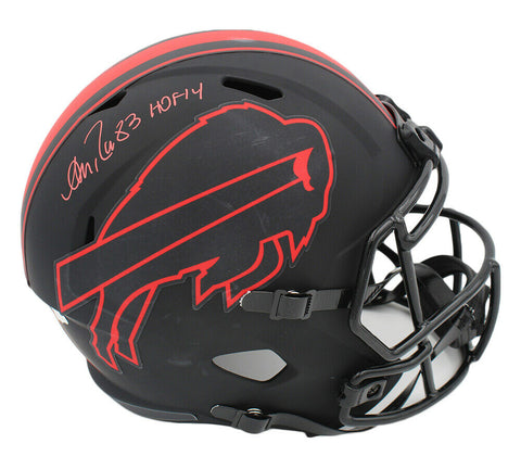 Andre Reed Signed Buffalo Bills Speed Full Size Eclipse NFL Helmet - HOF 14 Insc