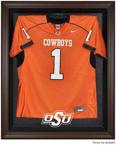 Cowboys Brown Framed Logo Jersey Display Case-Fanatics Authentic