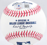 Edgar Martinez Autographed Rawlings OML Baseball w/HOF - Beckett W Hologram
