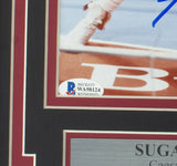 Sugar Ray Leonard Signed Framed 8x10 Boxing Photo BAS ITP