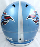 AJ Brown Autographed Titans F/S Flash Speed Helmet-Beckett W Hologram *White