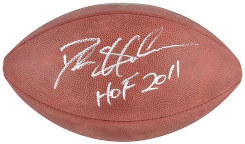Deion Sanders Signed Duke Pro Football w/"HOF 2011" Inscription