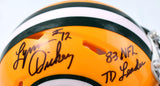 Lynn Dickey Signed Packers Speed Mini Helmet w/83 NFL TD Leader-Beckett W Holo