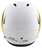 Rams Marshall Faulk Signed Lunar Full Size Speed Rep Helmet BAS Witnessed