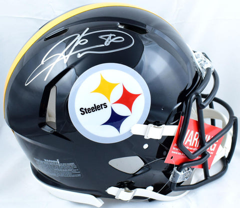 Hines Ward Autographed Steelers F/S Speed Authentic Helmet - Beckett W Hologram