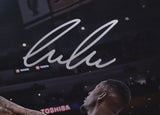 Luka Doncic Signed Framed 16x20 Dallas Mavericks Putback Dunk Photo Panini