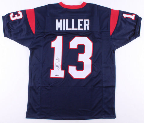 Braxton Miller Signed Houston Texans Jersey (Tristar Holo) Ohio State Stand Out