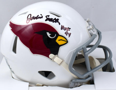 Jackie Smith Signed Arizona Cardinals 60-04 Speed Mini Helmet- Beckett W Holo