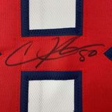 Autographed/Signed Andre Johnson Houston White Football Jersey JSA COA