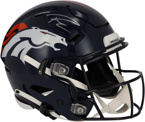Russell Wilson Denver Broncos Signed Riddell Speed Flex Authentic Helmet