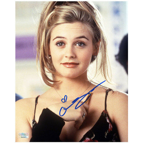 Alicia Silverstone Autographed 1995 Clueless 8x10 Cher Close Up Photo
