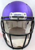 Justin Jefferson Autographed Vikings F/S Speed Authentic Helmet- Beckett W Holo