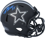 Leighton Vander Esch Dallas Cowboys Signed Eclipse Alternate Speed Mini Helmet