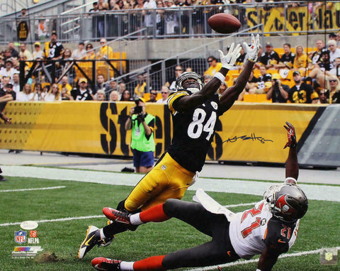 Antonio Brown Autographed/Signed Pittsburgh Steelers 16x20 Photo JSA 22346