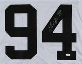 Chad Brown Signed Pittsburgh Steelers Jersey (JSA COA) 3xPro Bowl Linebackr
