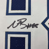 Autographed/Signed Noah Brown Dallas Blue Football Jersey JSA COA