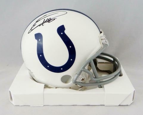 Eric Ebron Autographed Indianapolis Colts Mini Helmet- JSA W Auth *Black