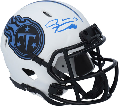 Ryan Tannehill Tennessee Titans Signed Lunar Eclipse Alternate Mini Helmet