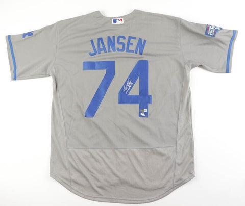 Kenley Jansen Signed Los Angeles Dodgers Jersey (Beckett & PSA) Ex L.A. Closer