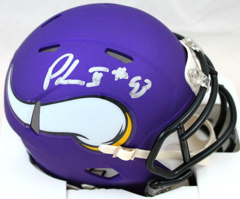 Patrick Jones Autographed Minnesota Vikings Speed Mini Helmet-Beckett W Hologram