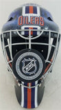 Grant Fuhr Signed Edmonton Oilers Mask Inscibed "5x Stanley Cup Champs" Beckett