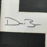 FRAMED Autographed/Signed DEVIN BUSH 33x42 Pittsburgh Retro Black Jersey JSA COA
