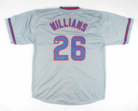 Billy Williams Signed Chicago Cubs Jersey (Beckett COA) Hall of Fame Outfielder