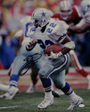 Emmitt Smith Signed Cowboys 16x20 Running Against 49ers Vert Photo- JSA W Auth