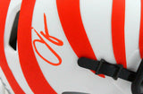 Chad Johnson Autographed Cincinnati Bengals Lunar Speed Mini Helmet-BeckettWHolo