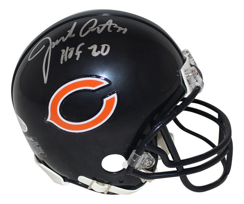 Jimbo Covert Autographed/Signed Chicago Bears Mini Helmet HOF BAS 31220
