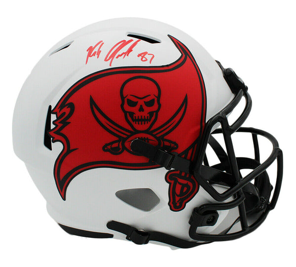 Rob Gronkowski Signed Tampa Bay Buccaneers Speed Full Size Lunar NFL Helmet