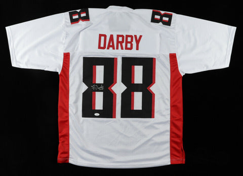 Frank Darby Signed Atlanta Falcon Jersey (JSA COA) 2021 Draft Pick Wide Receiver